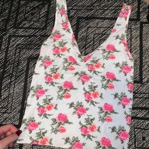 Floral tank top